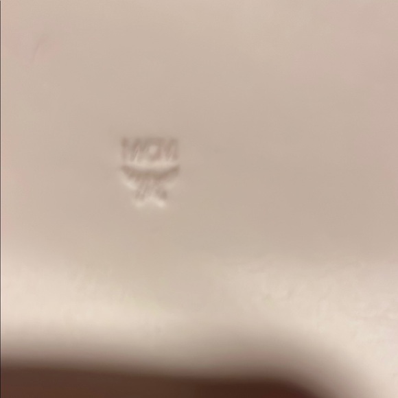 NWT’s …. MCM Pink Monogram Clutch/Wallet with Chain - Picture 5 of 7